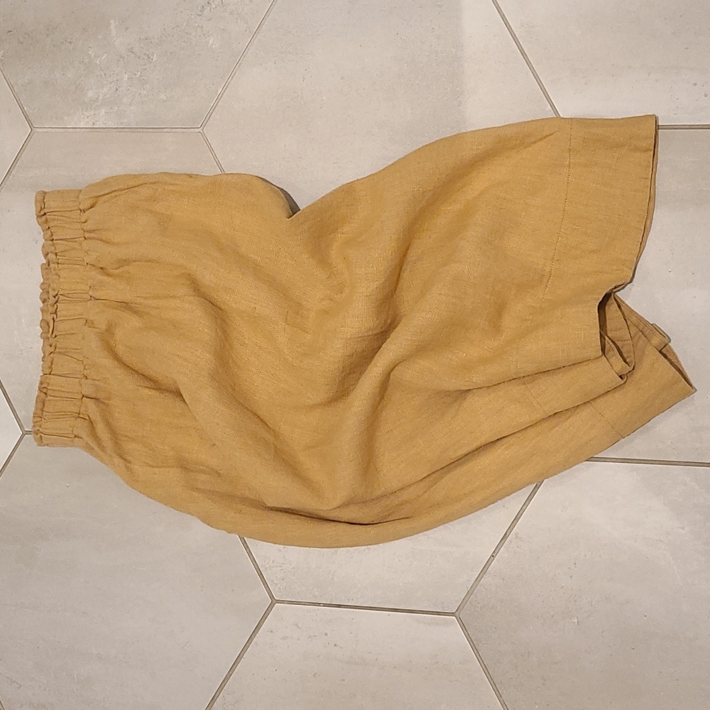 Hoi Bo linen skirt